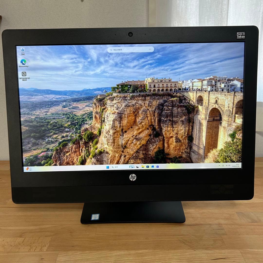 HP 液晶　一体型　PC　パソコン　Core i7-7700 windows11