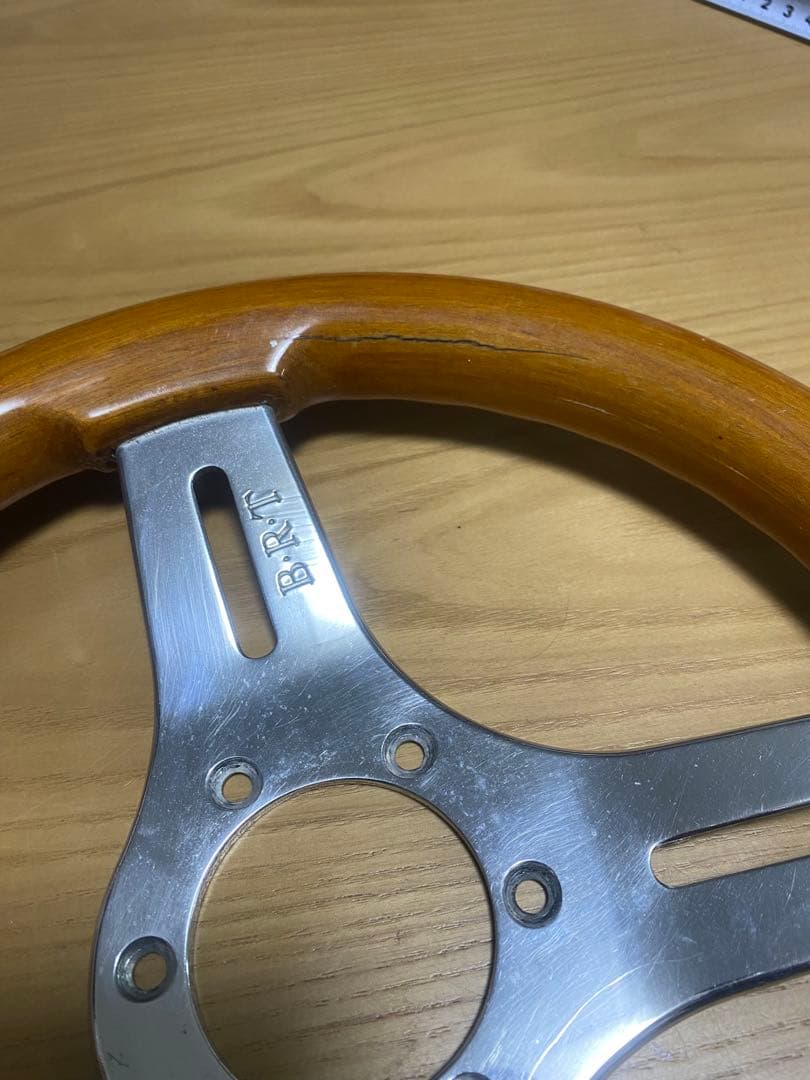 BRT ステアリング　当時物　28パイ