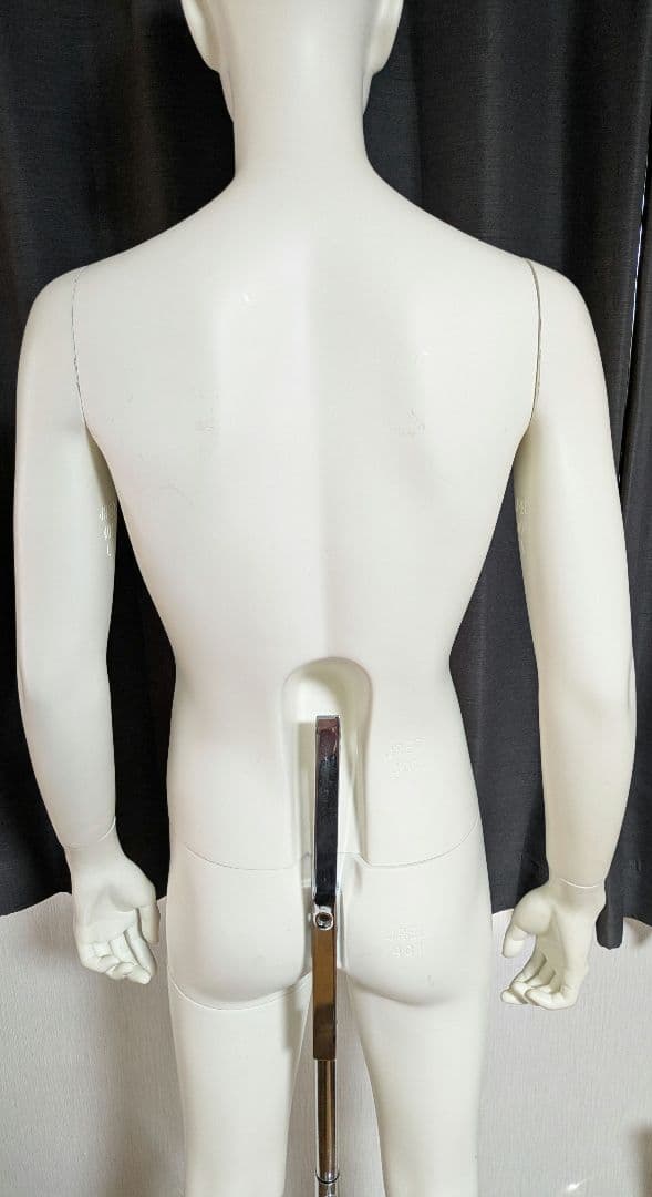 全身トルソー　メンズ　全身マネキン　高さ調整可ディスプレイ　店舗用品　ビジネス