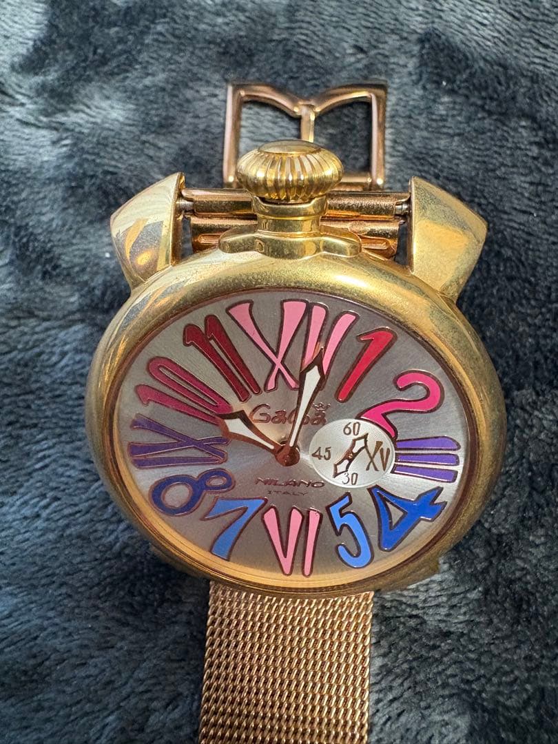 GaGaMILANO ガガミラノマヌアーレ46 ゴールド