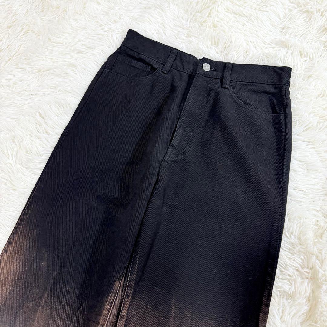 【美品】fumikauchida フミカウチダ タイダイデニム 38