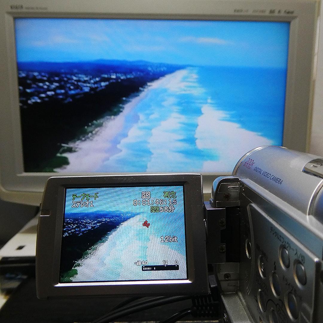 動作良好 キャノン IXY DV M3 MiniDVビデオカメラ DVD化に最適