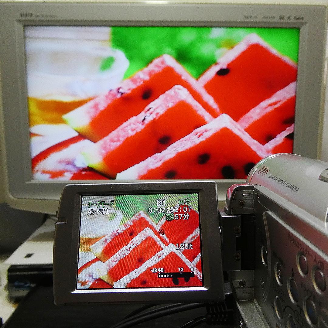 動作良好 キャノン IXY DV M3 MiniDVビデオカメラ DVD化に最適