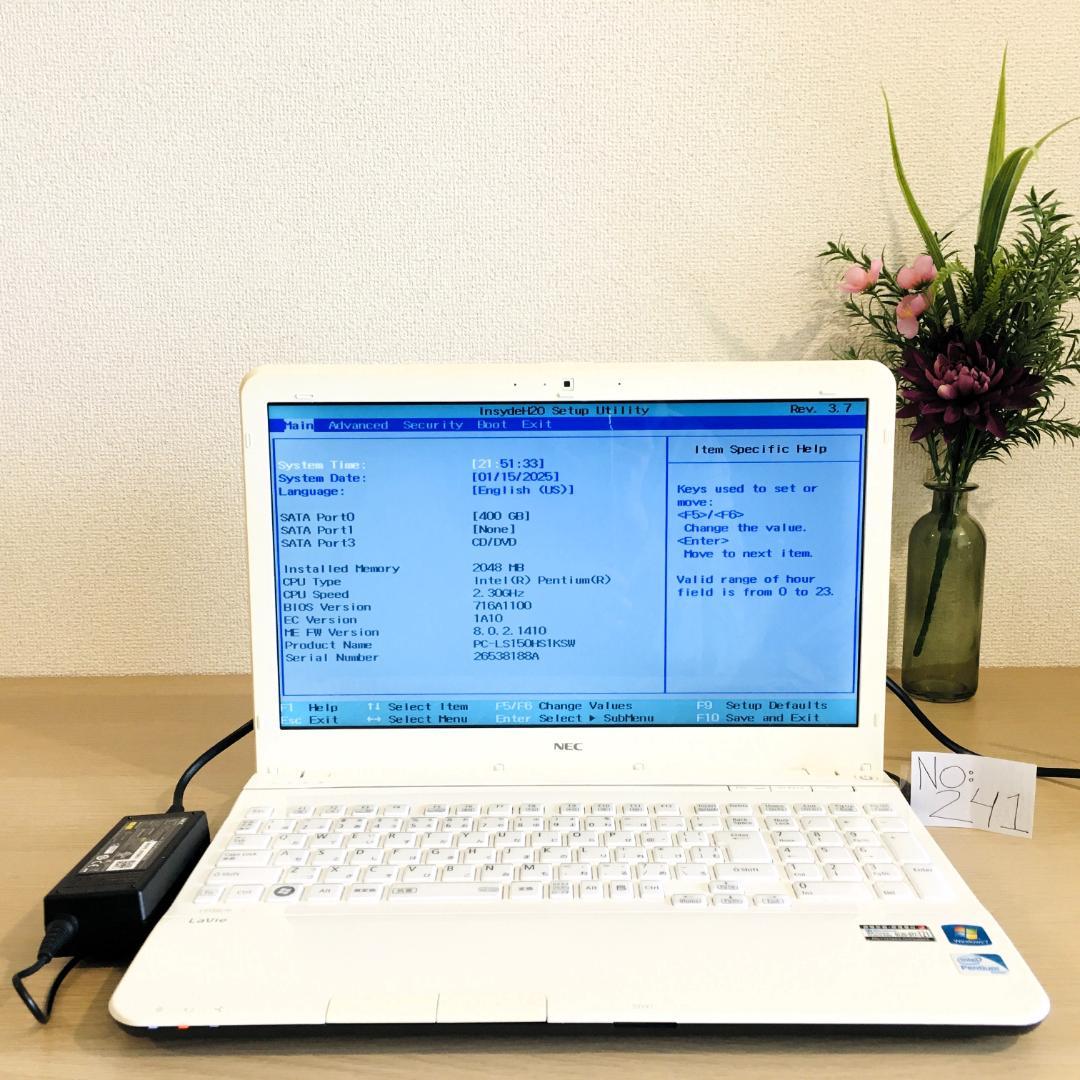 NEC LaVie ノートPC Win11Pro Office2021 パソコン