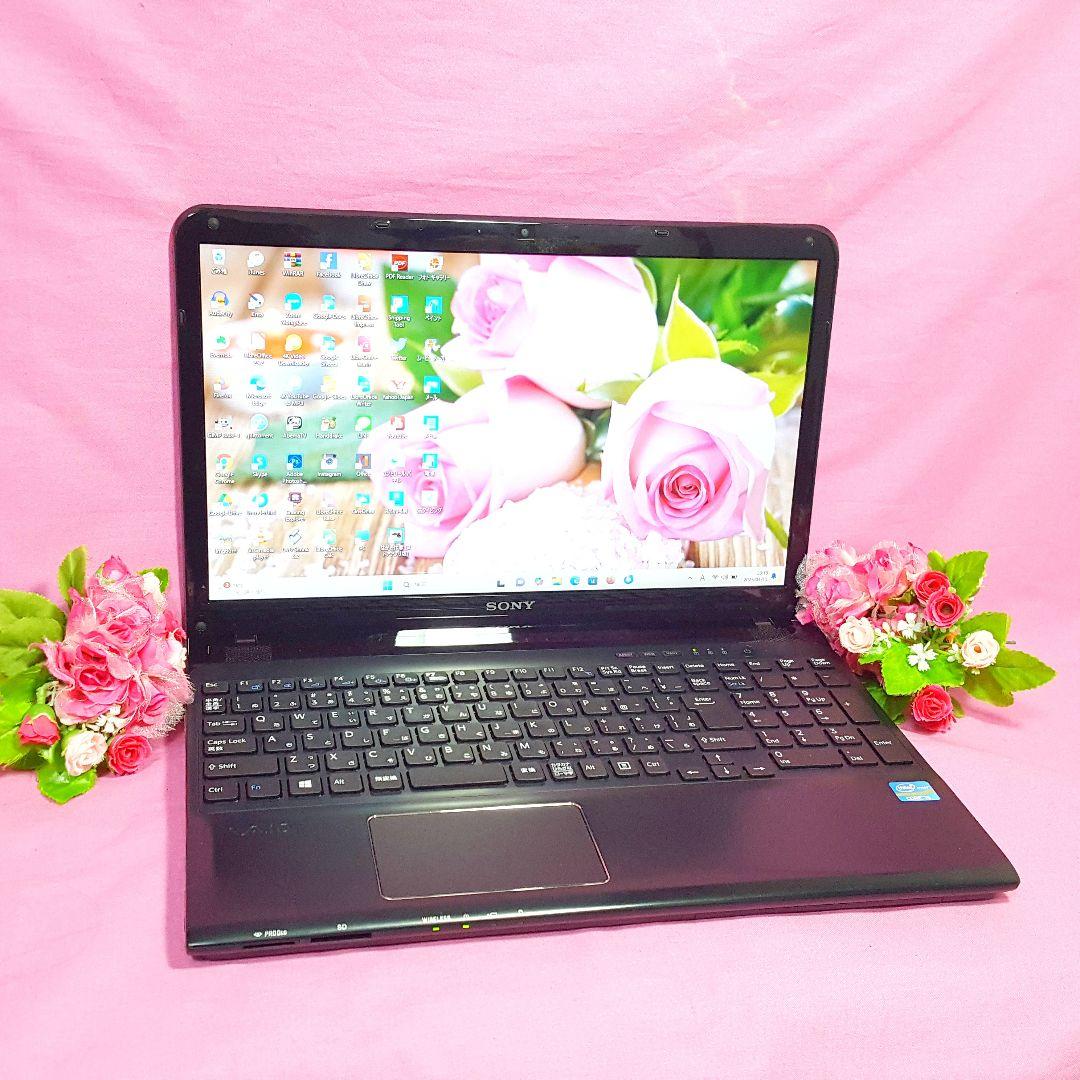 ☆Win11♡Core-i7☆SSD256G☆♡新品マウス♡SONY☆VAIO♡