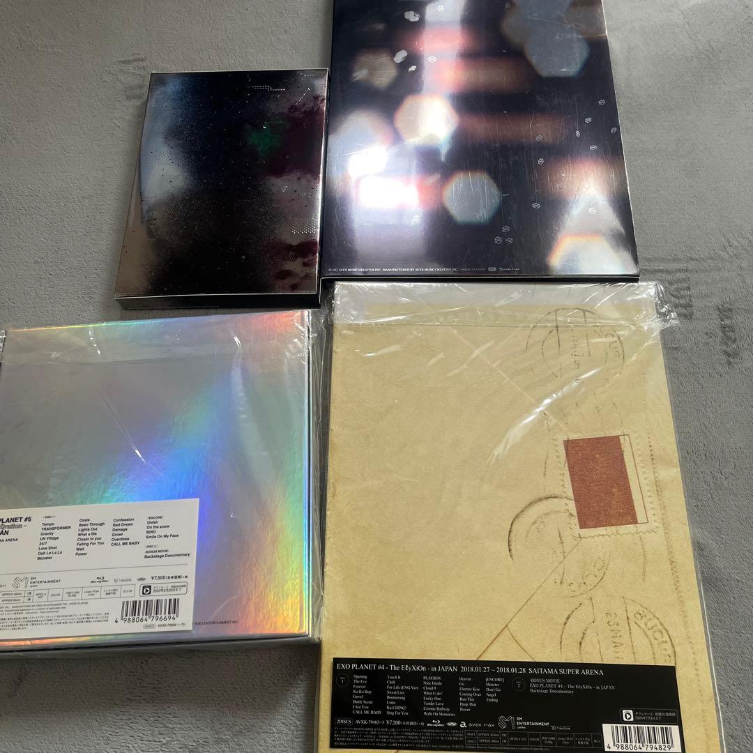 EXO 엑소 DVD Blu-ray EXO PLANET JAPAN 18枚