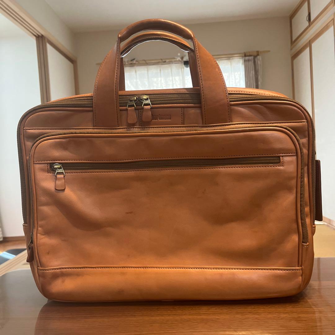 Hartmann 本革 ビジネスバッグ A4可