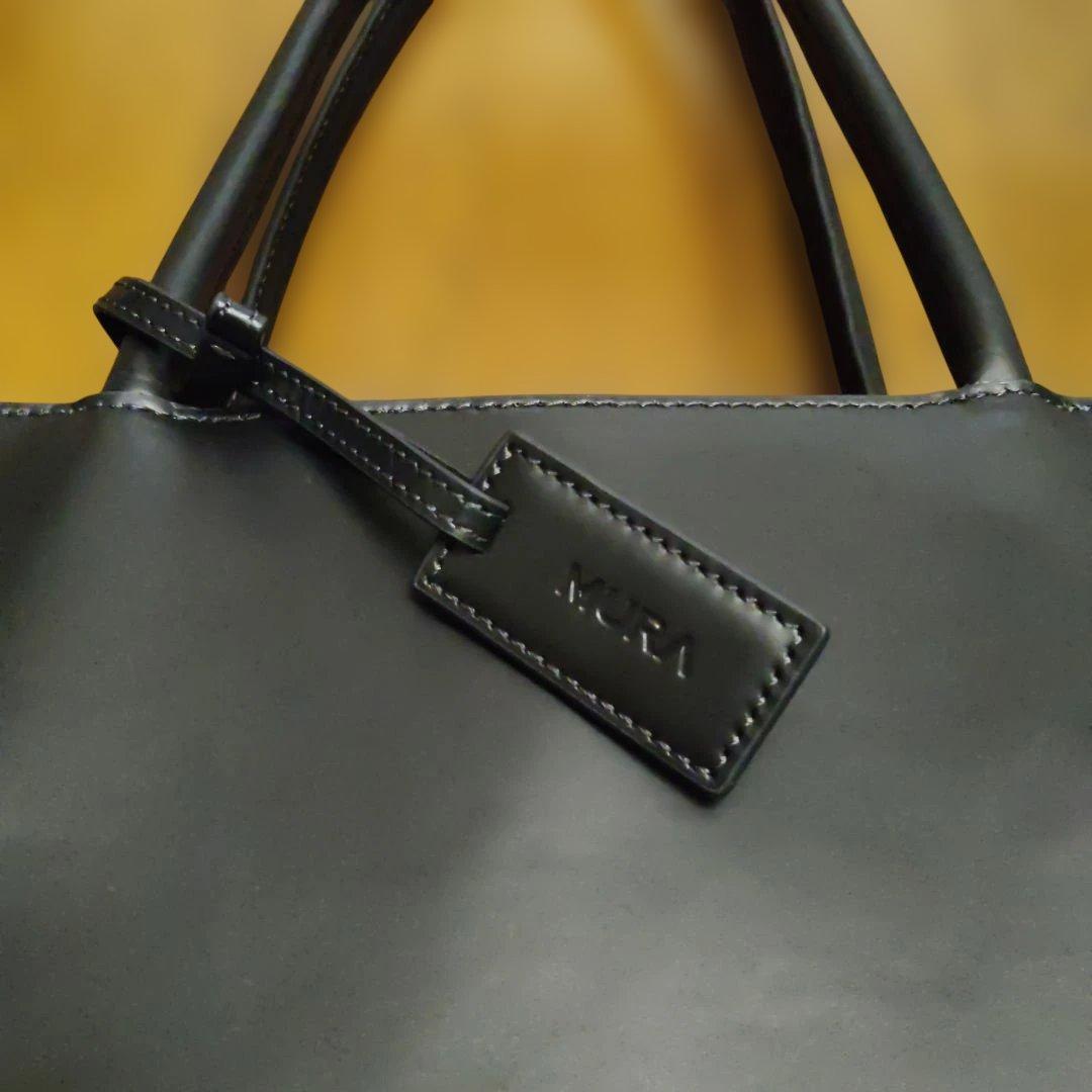 MURA ブラック トートバッグ