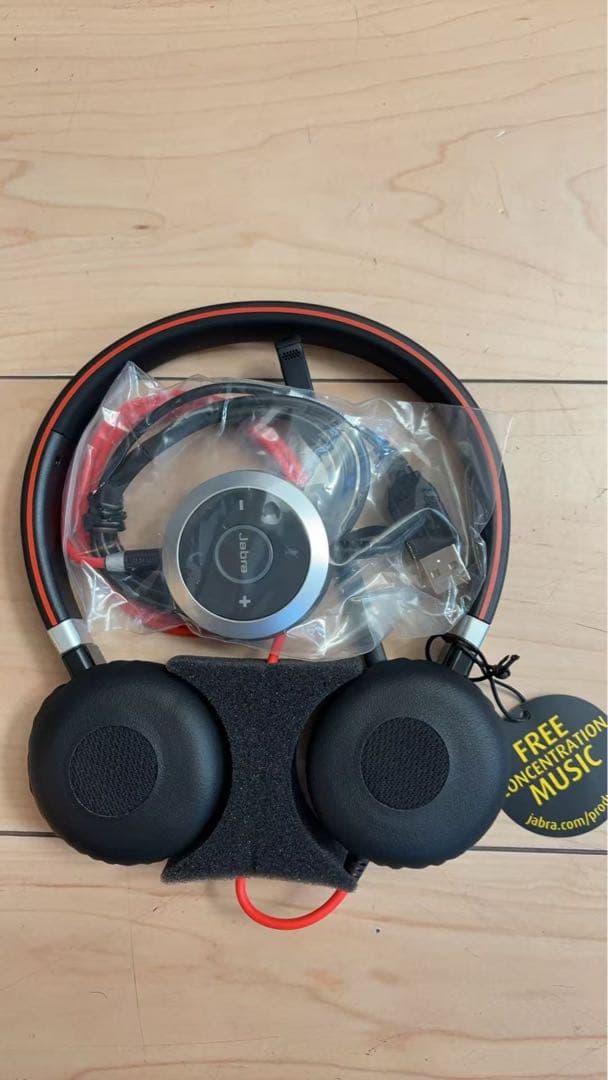 有線ヘッドホン ブラック Jabra Evolve 40 Stereo MS