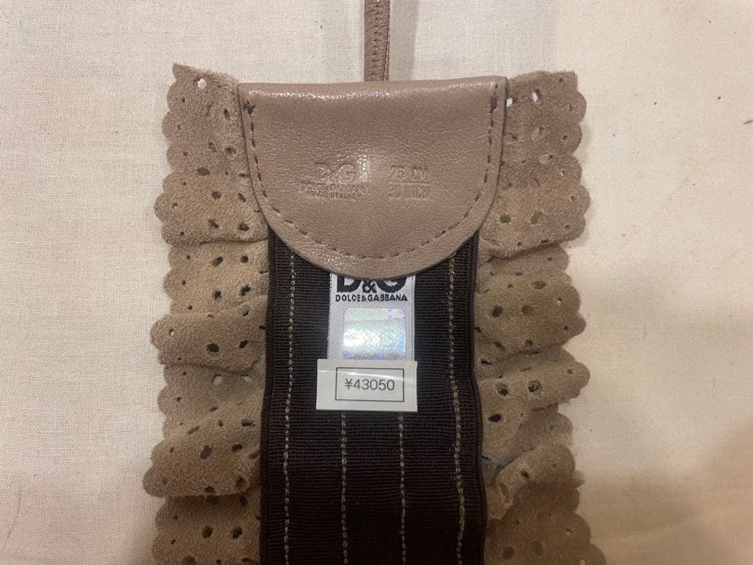 Dolce & Gabbana ドルチェ&ガッバーナ タッセルベルト キャメル