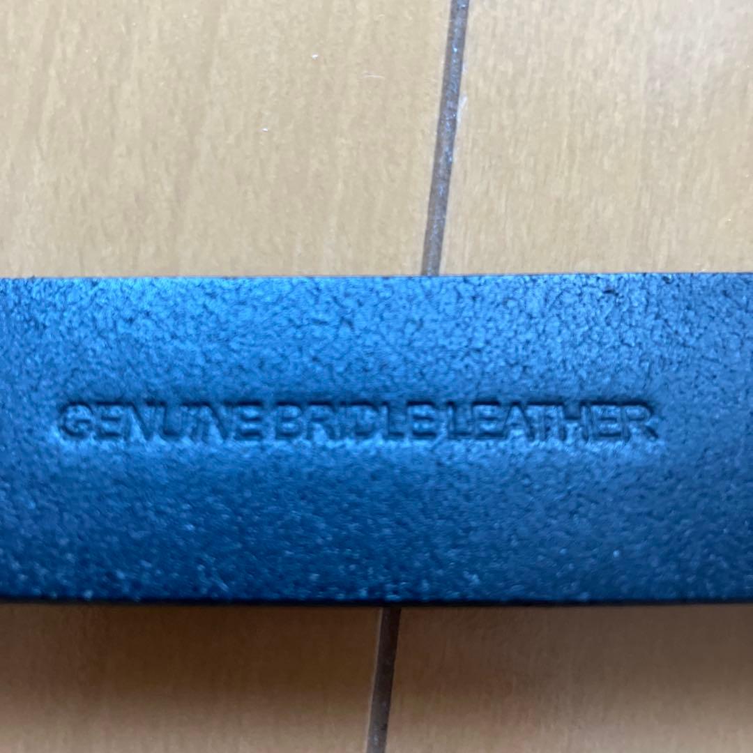 グレンロイヤル　ブライドルレザー　リングベルト　ブラック