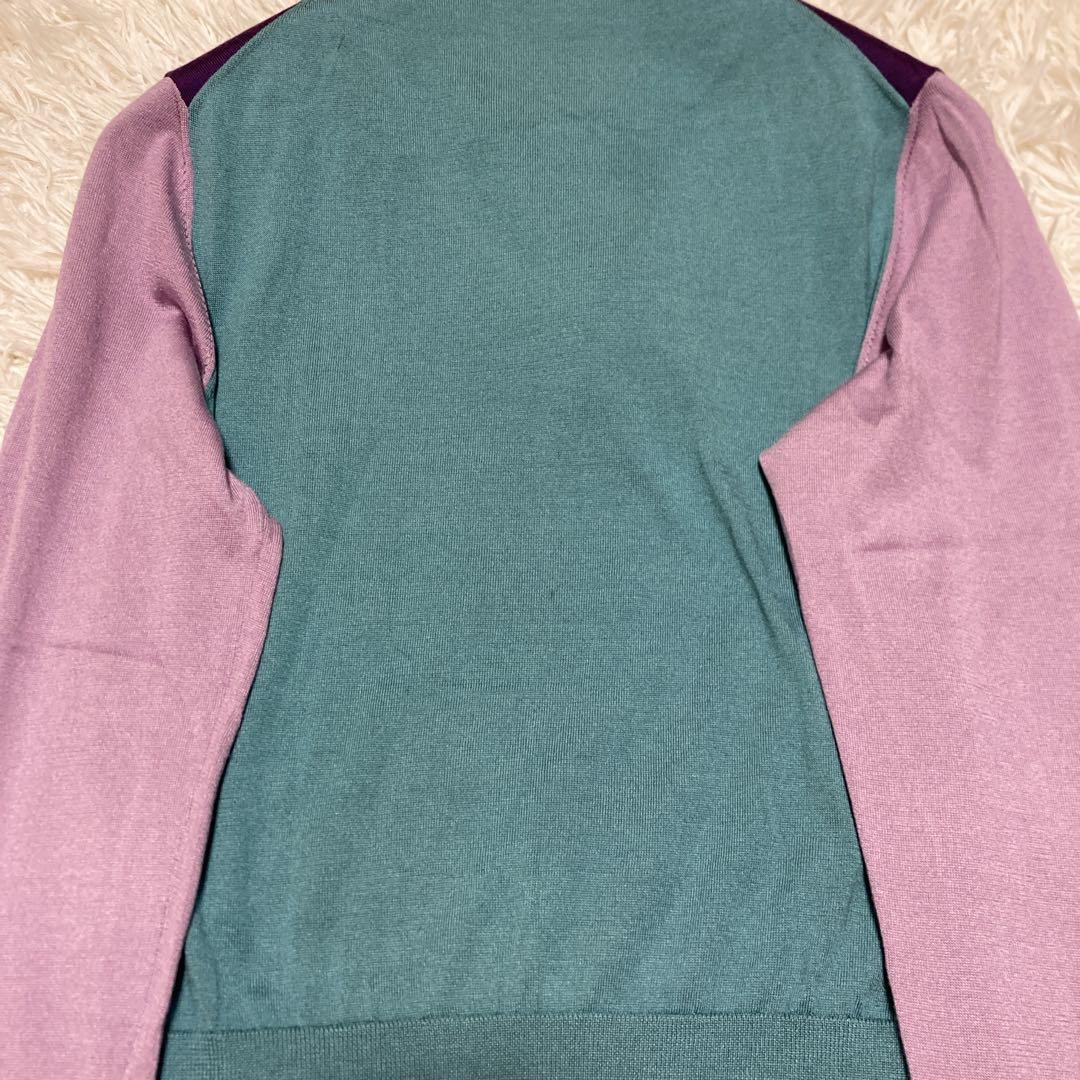 美品✨ドルチェ&ガッバーナ　シルク100 ボウタイニット　Lサイズ　DG金具