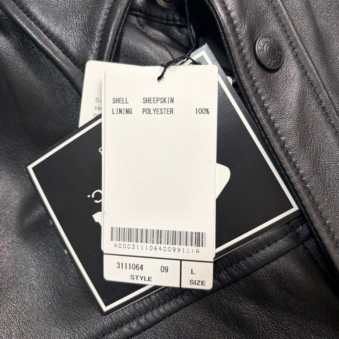 ひ*つ様 新品未使用保管品✨ Schott 羊革 コーチジャケット レザージャケ