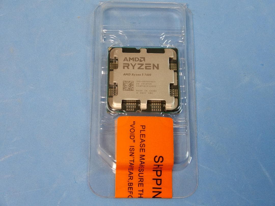 AMD Ryzen5 7600 CPU AM5 6C12S バルク未開封新品