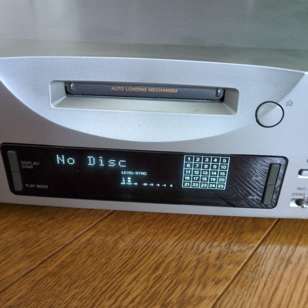 SONY ソニーミニディスクデッキ MDS-PC1 シルバー