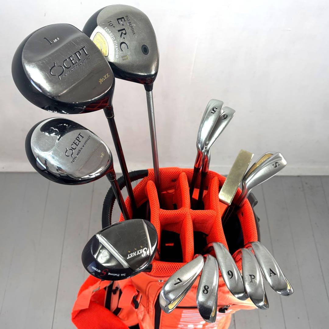 本格派 メンズゴルフクラブ 13本 フルセット JACK BUNNY ゴルフ