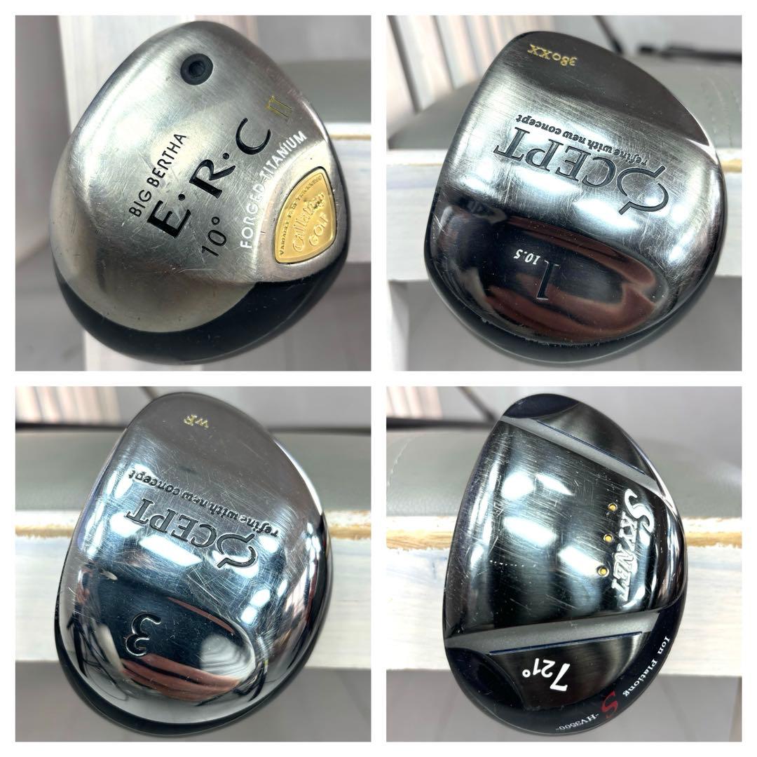 本格派 メンズゴルフクラブ 13本 フルセット JACK BUNNY ゴルフ