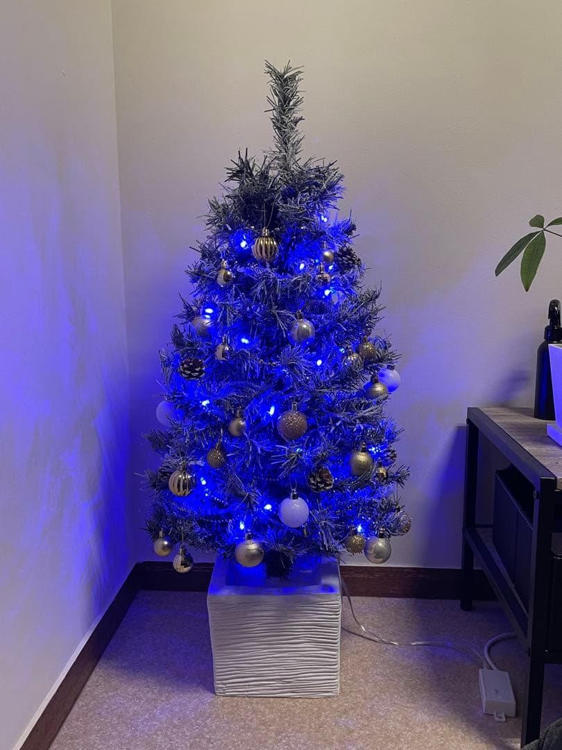 クリスマスツリー 90cm オーナメント付