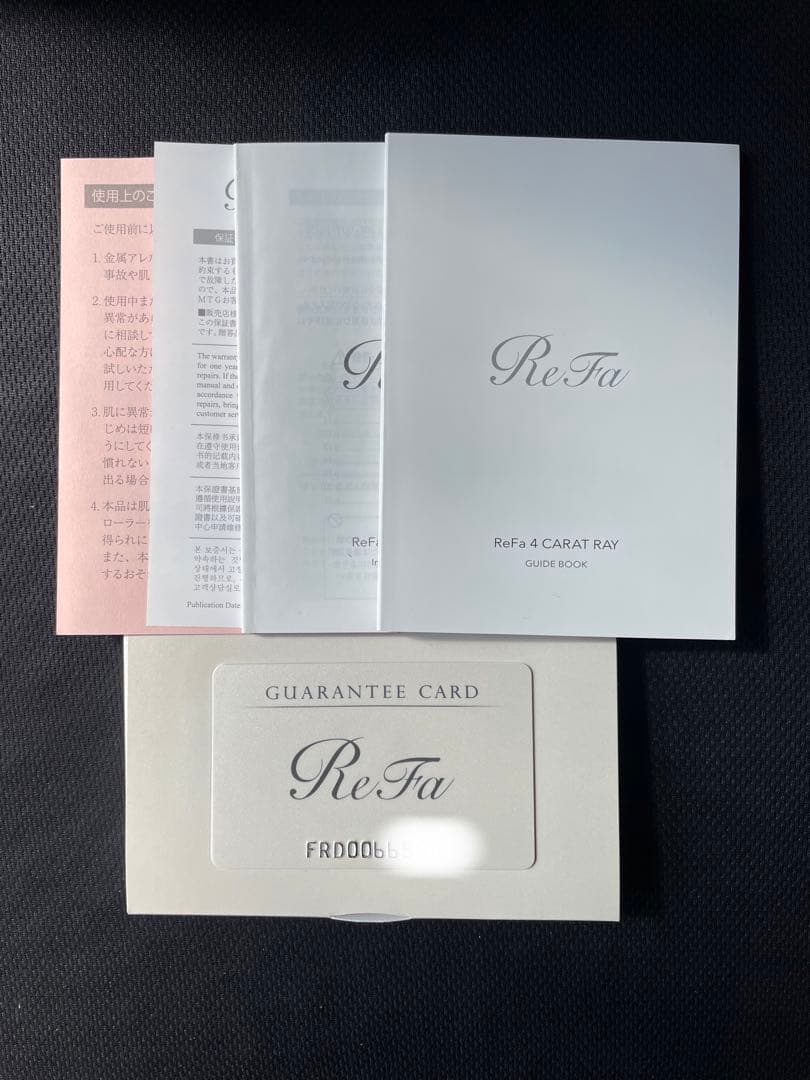 【新品】MTG ReFa 4 CARAT RAY リファフォーカラットレイ