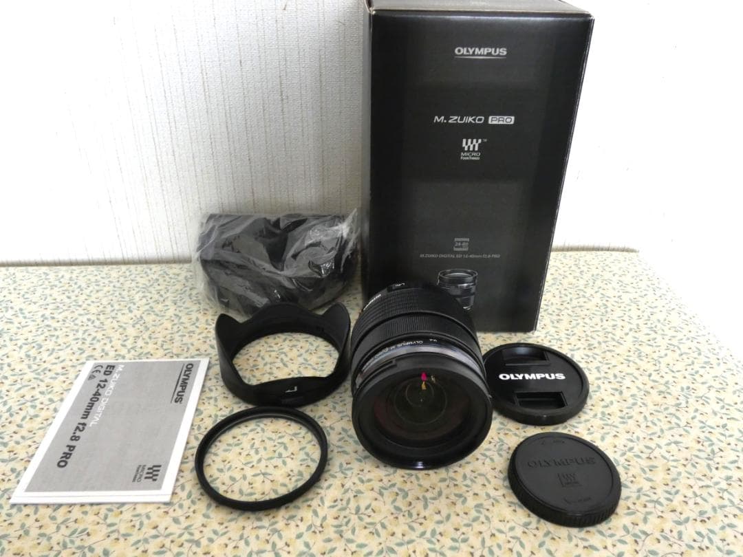 オリンパス M.ZUIKO DIGITAL ED 12-40 F2.8 PRO