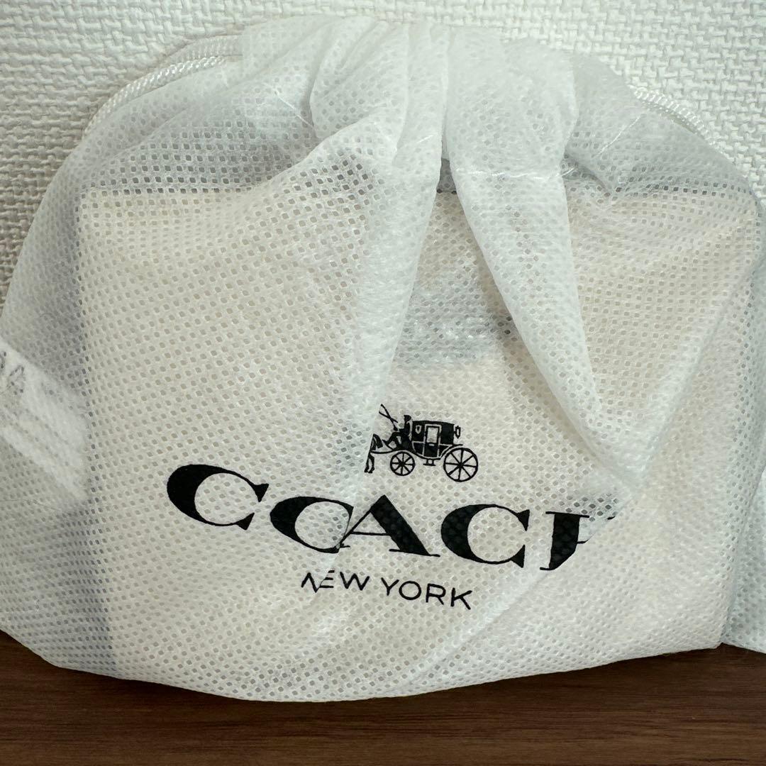 H*T様 COACH アイボリー 二つ折り財布