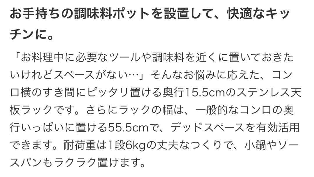 40184 ステンレス棚 スパイスラック ワイド