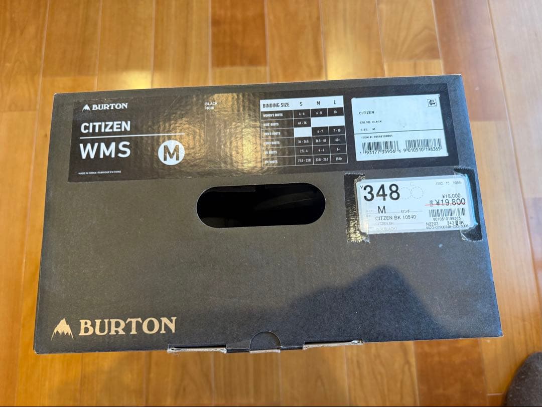Burton バートン Citizen Wms Mサイズ ビンディング