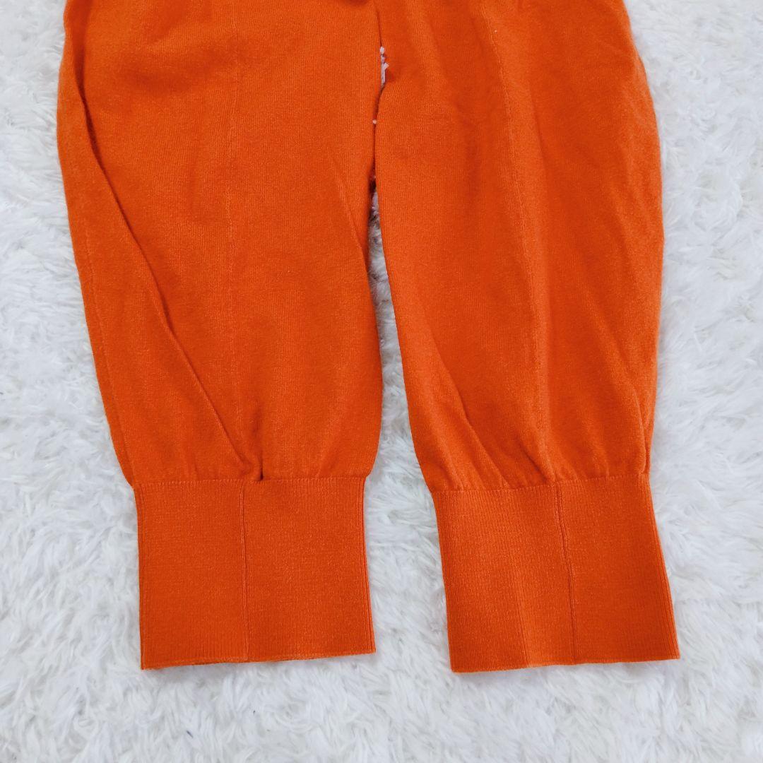 CABaN　カーディガン　Vネック　シルク混 　　長袖　ロゴボタン