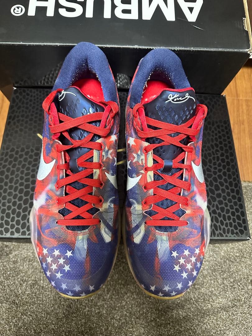 k*k様 Nike Kobe 10 USAカラー　ハリーバートン着用モデル