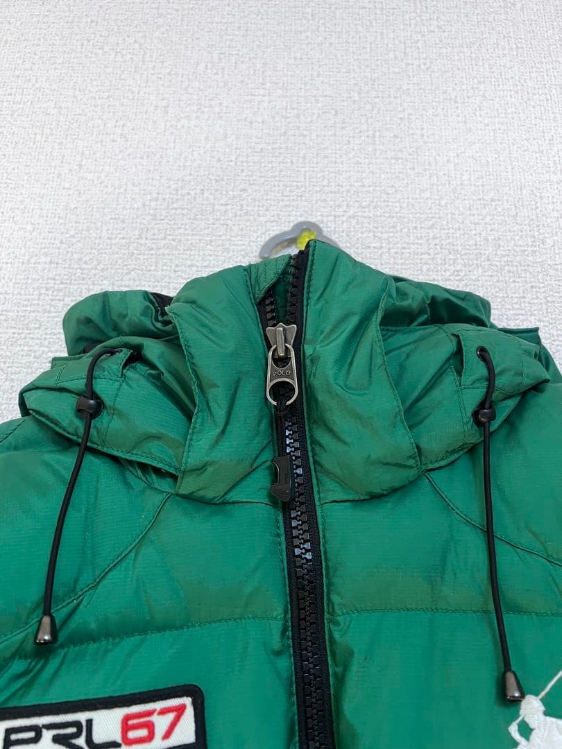 【アメリカ限定】Polo by Ralph Lauren フード付きダウンベスト
