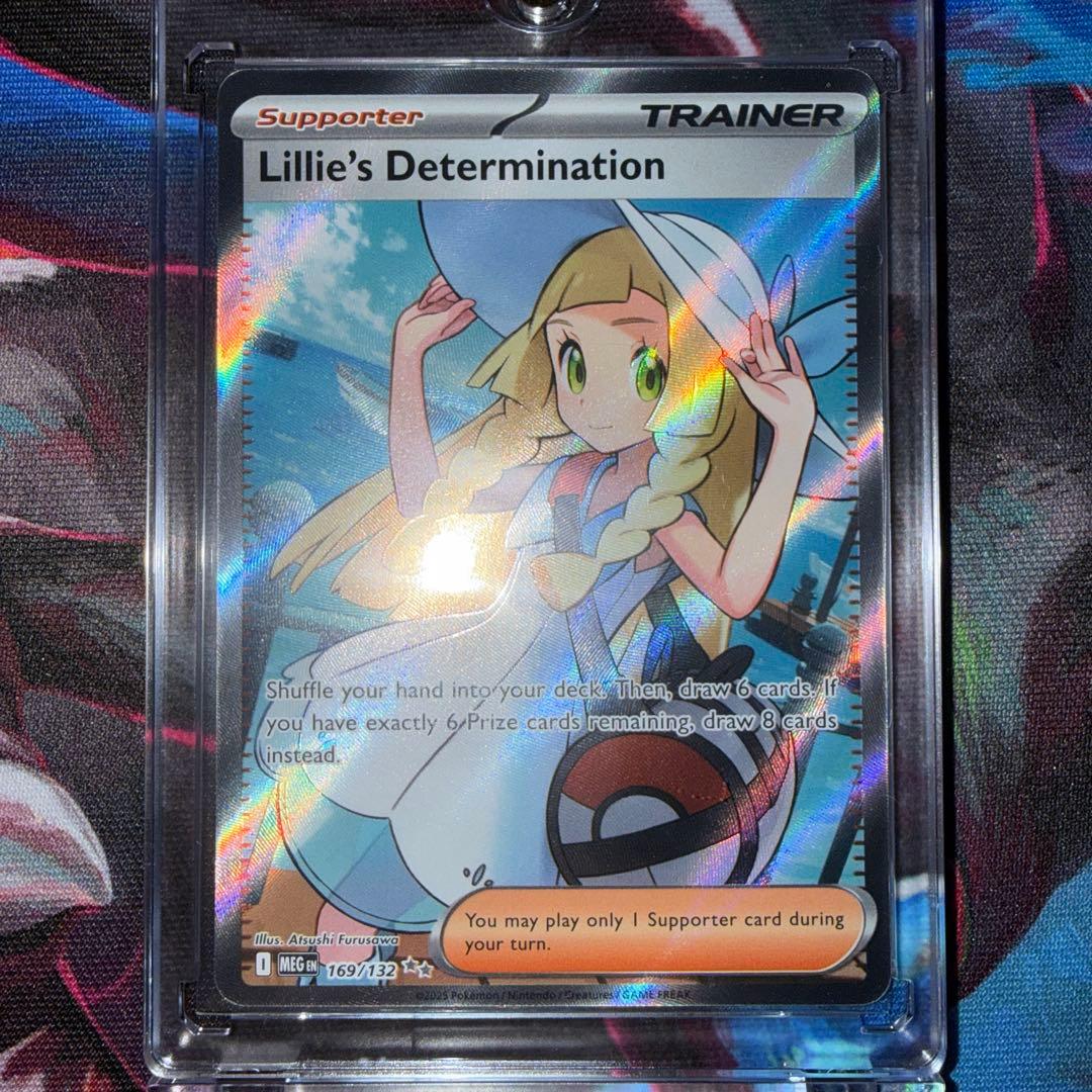 リーリエの決心　SR 英語版　美品　Lillie's Determination