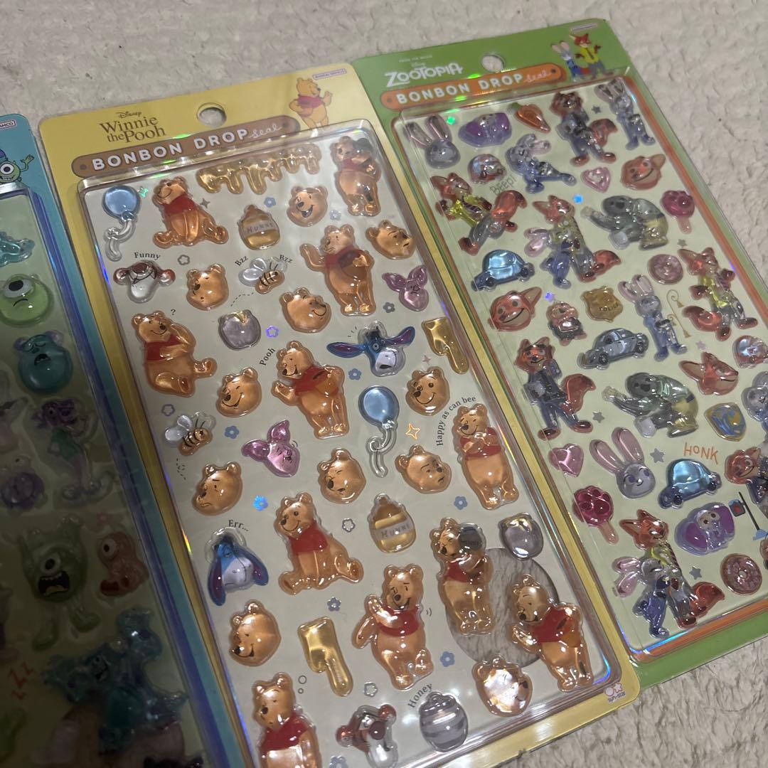 ディズニー ボンボンドロップシール 正規品