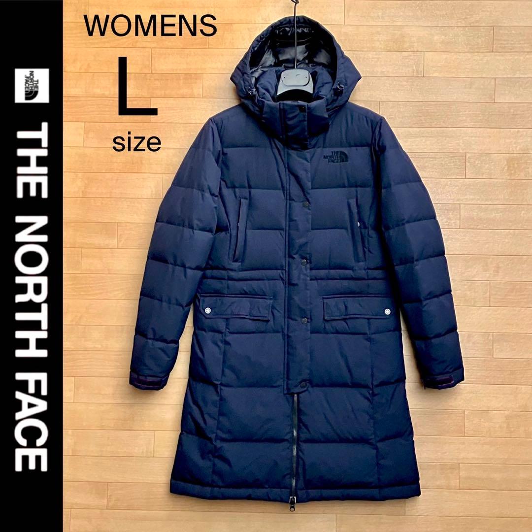 L ザ ノースフェイス ダウンジャケット ダウン ダウンコート 紺