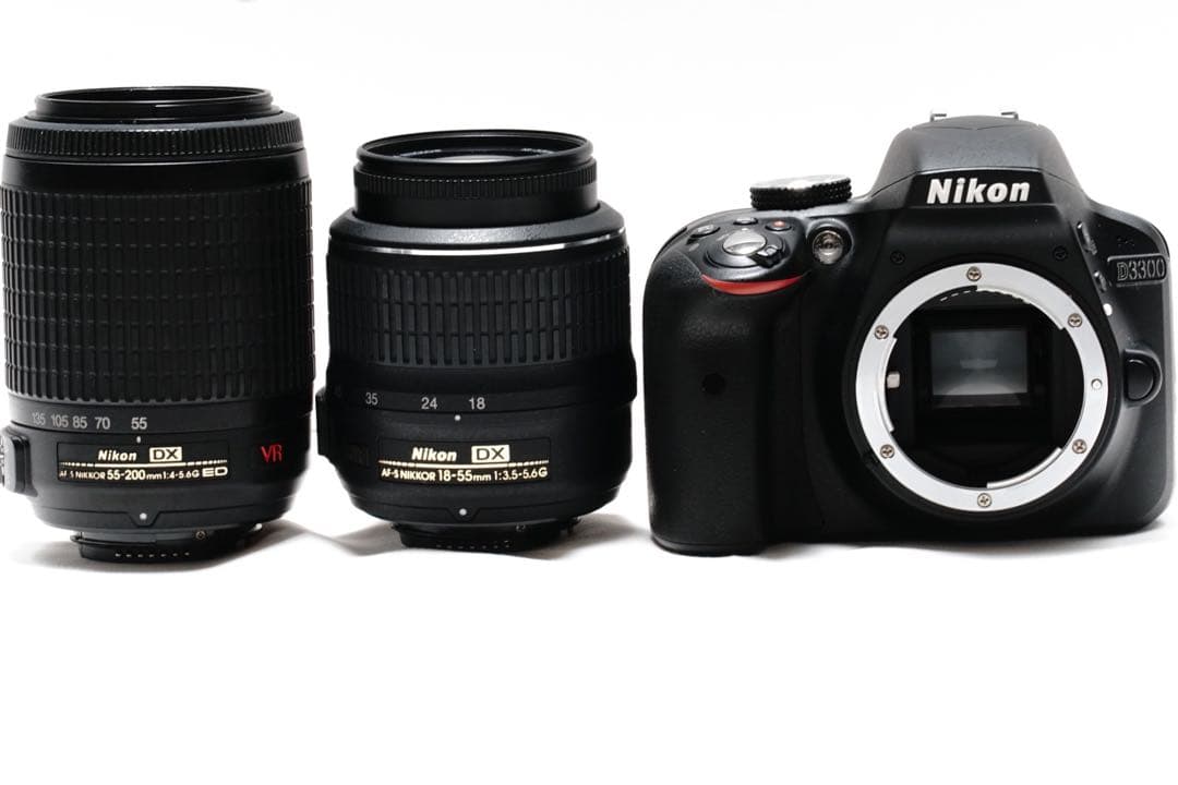 美品✨ Nikon D3300♥️ 高画質 動画撮影ニコン 一眼レフ スマホ転送