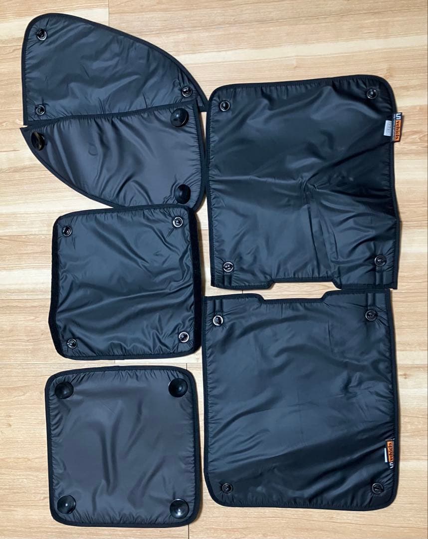 じ*ん様 ユーアイビークル　ハイエース用サンシェード　全面＋収納袋