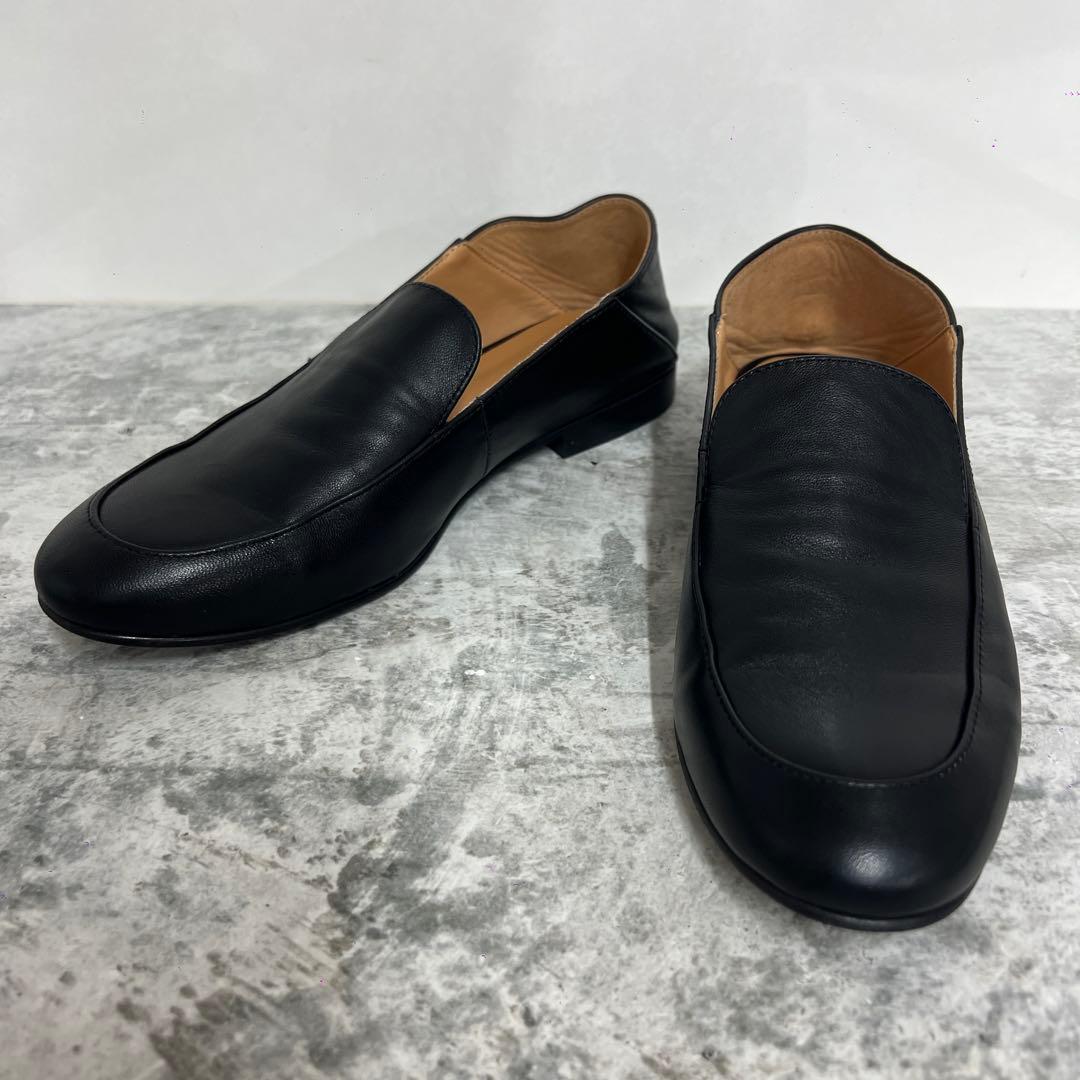 美品　SLOBE IENA スローブイエナ　黒レザー ローファー　23cm