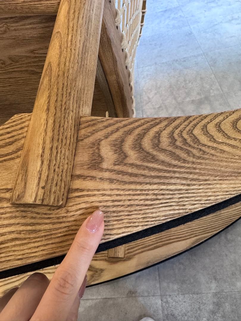 【廃番】元値12万　ワオンロッキングチェア