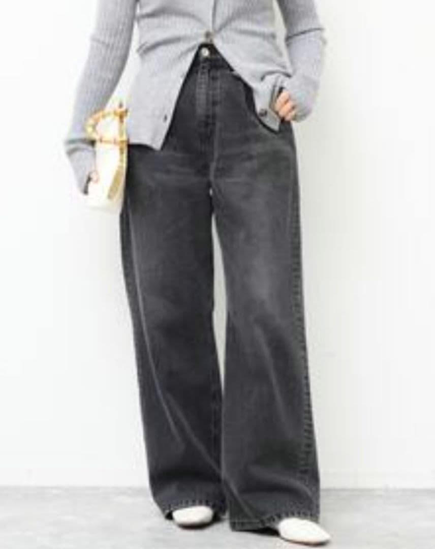 パンツ Deuxieme Classe Tuck Buggy Denim (GRY)