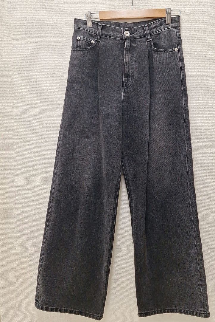 パンツ Deuxieme Classe Tuck Buggy Denim (GRY)