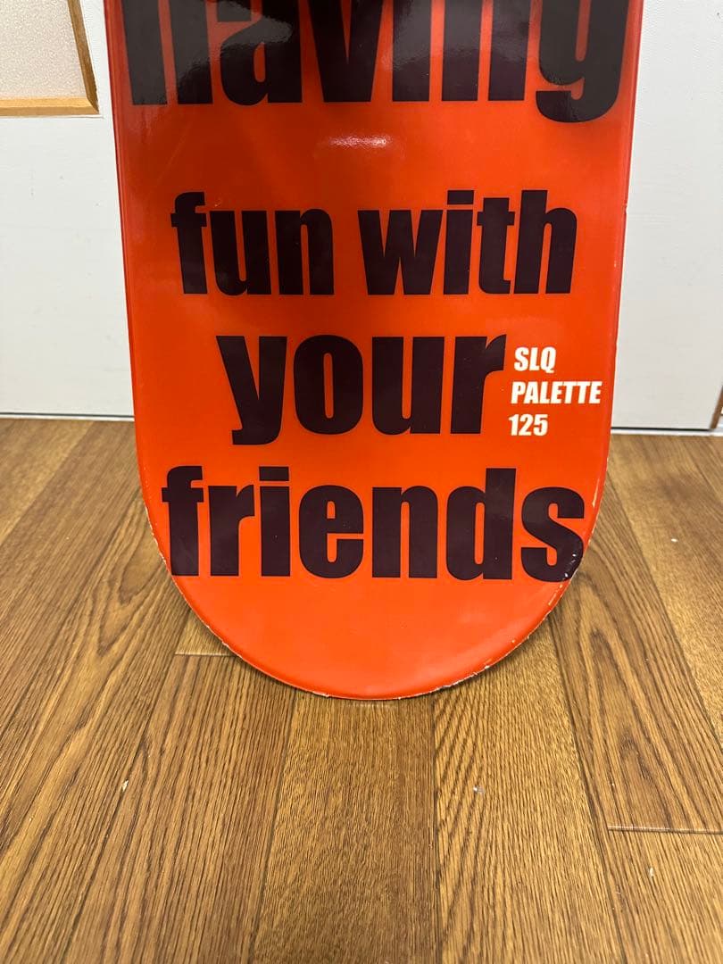 3セットSQL PALLETスノー ボード125cmビンディング付ブツ23cm