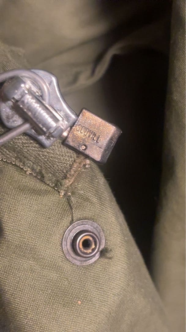 おすし様★購入約束枠★オリジナルALPHA モッズ　SCOVILL ZIP XS