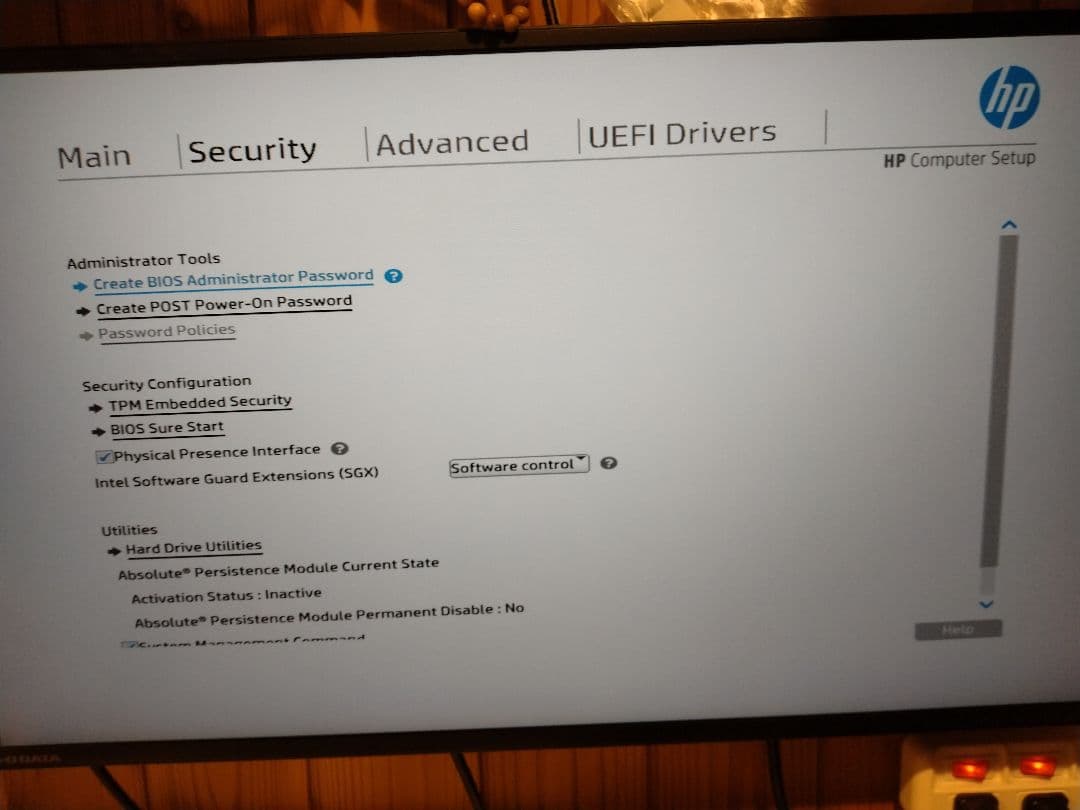 HP ProDesk 600 G4 SFF　第8世代、HDDなし部品取り