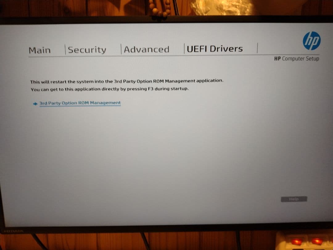 HP ProDesk 600 G4 SFF　第8世代、HDDなし部品取り