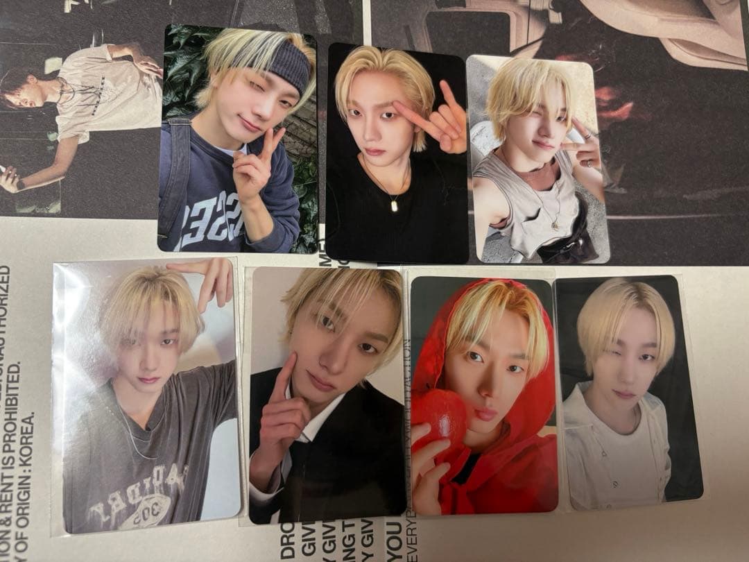 BOYNEXTDOOR ソンホ　theaction ラキドロ　封入　トレカセット