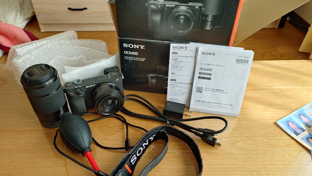 SONY α6400 Wズームレンズ