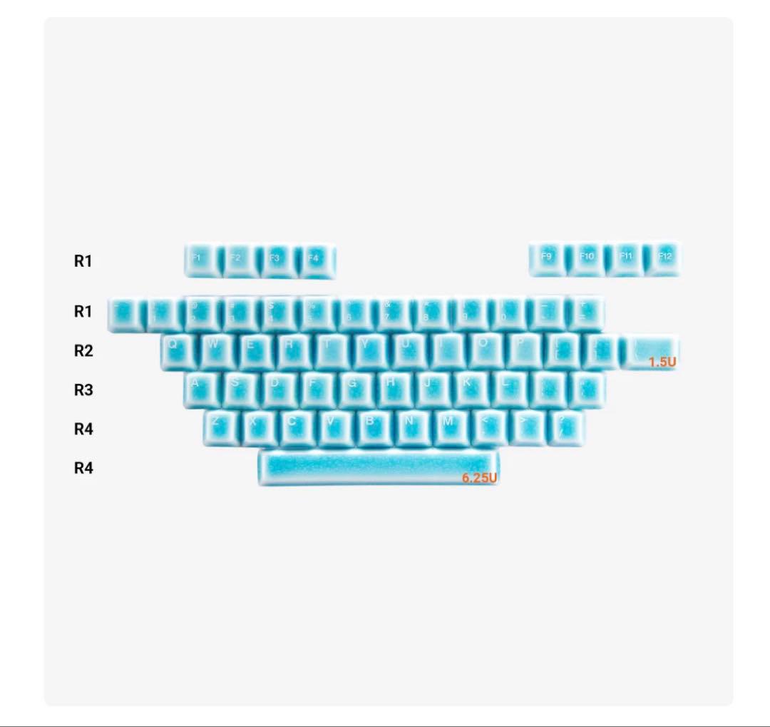 cerakey V2 無刻印 ホワイト