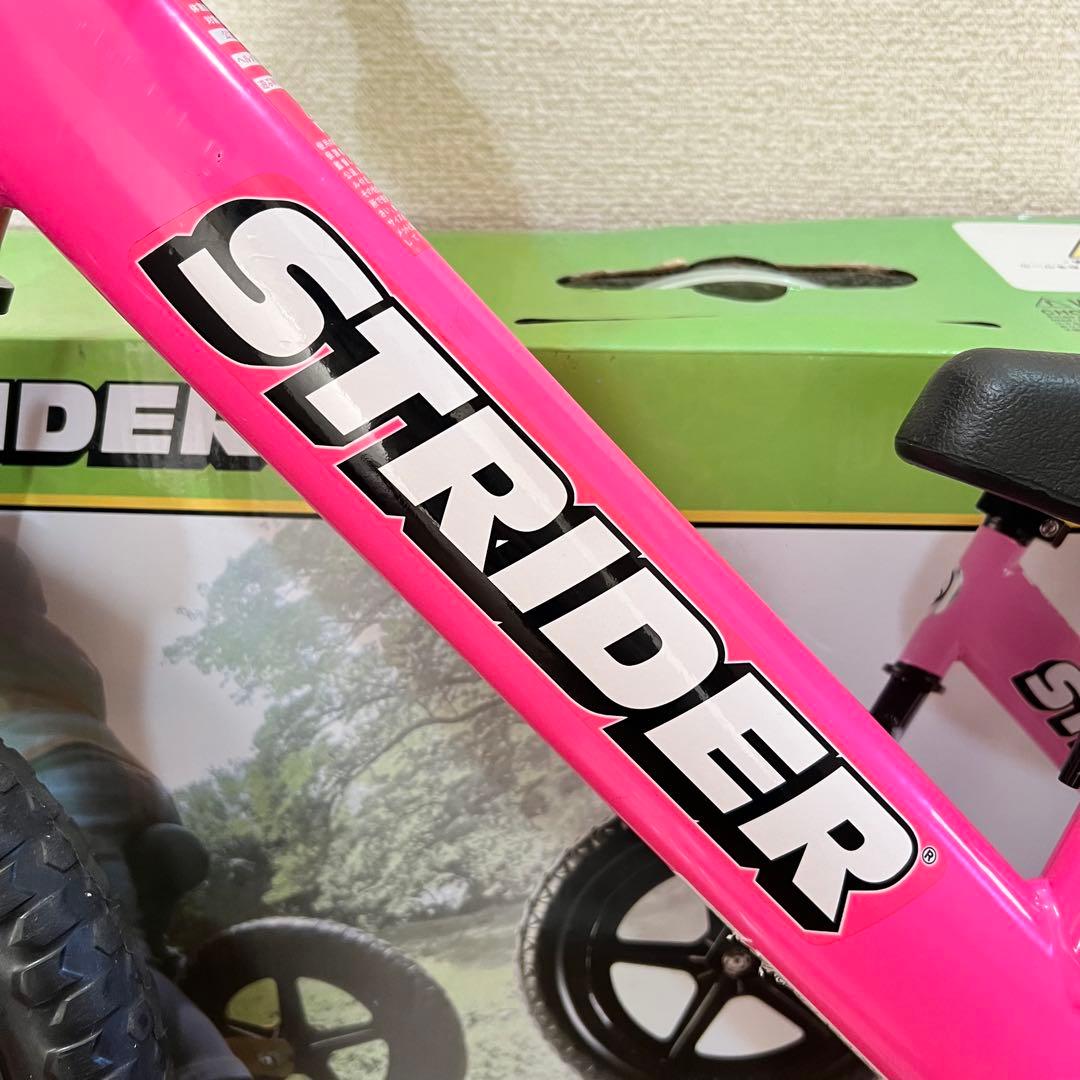 STRIDER バランスバイク ピンク 12インチ スポーツモデル ストライダー