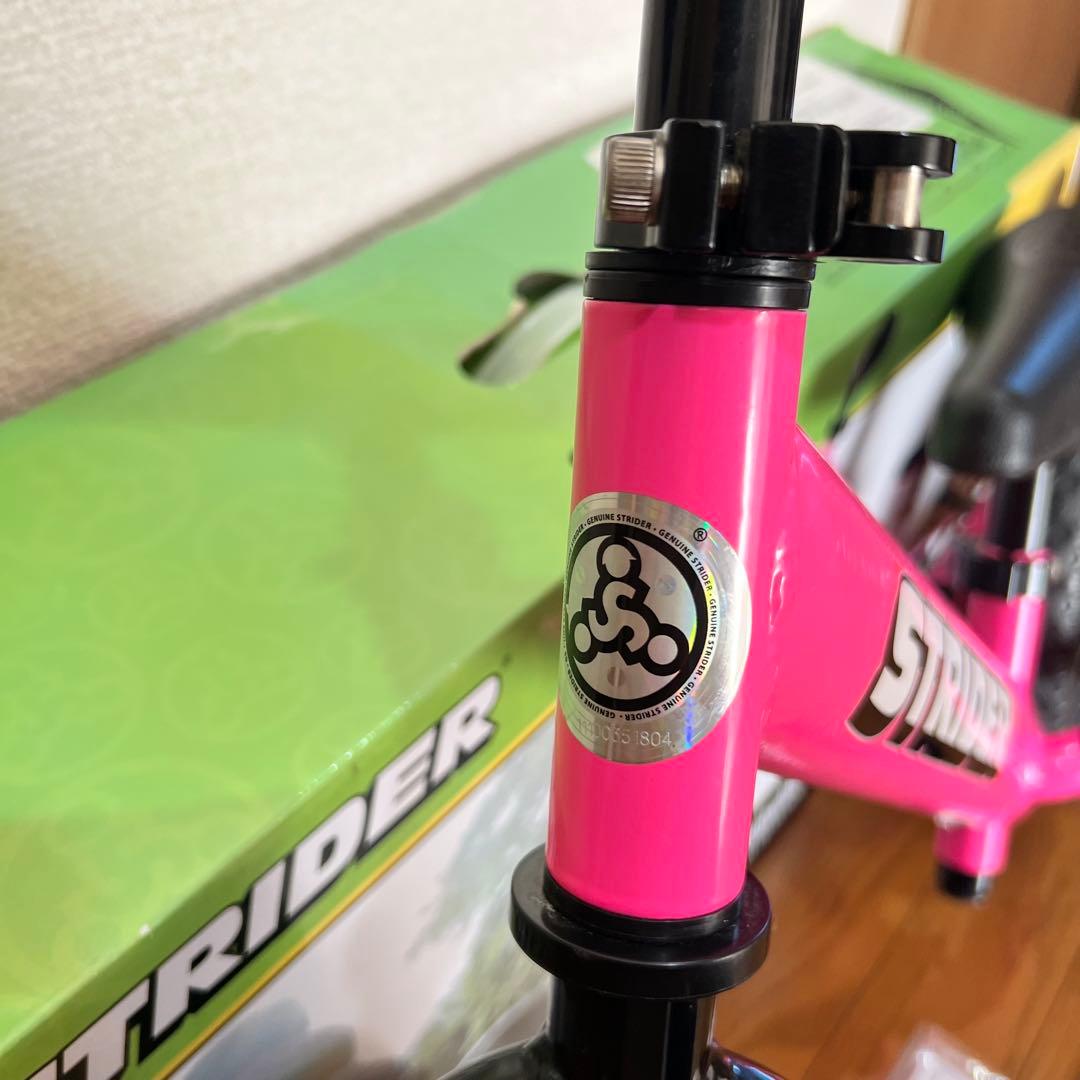 STRIDER バランスバイク ピンク 12インチ スポーツモデル ストライダー