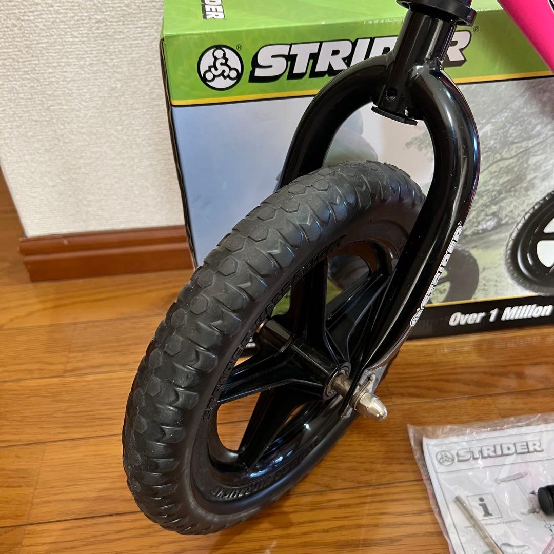 STRIDER バランスバイク ピンク 12インチ スポーツモデル ストライダー