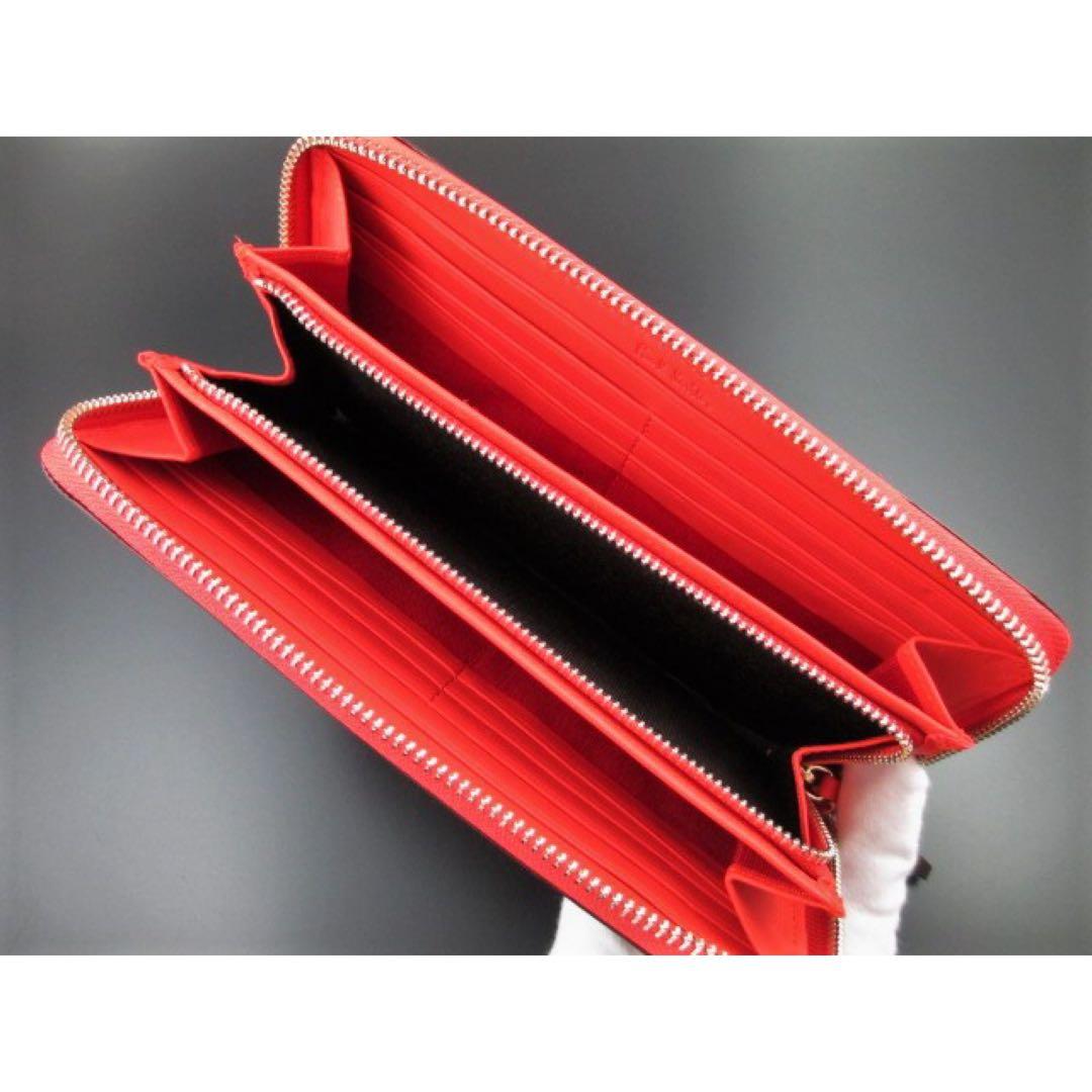 ☆店頭完売☆新品☆箱付 ポールスミス 人気カラーファスナー 長財布 チョコ☆